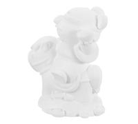 VALICLUD Chinese God of Wealth Plaster Statue Blank Paintable Figurine