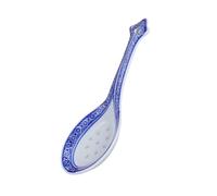 VALICLUD Chinese Style Ceramic Soup Spoon with Modern Simple Handle Food Serving Tableware for Restaurant Chefs and Family Dining Asian Style Scoop for Banquets and Christmas Parties
