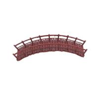 VALICLUD Chinese Style Miniature Bridge Ornament for Fairy Garden Desktop Decor Classic Architectural Model Elegant Cultural Craft for Dollhouse and Miniature Landscape
