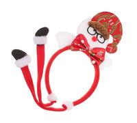 VALICLUD Christmas Headband for Adults and Boys and Girls Cute Snowman Design Holiday Hair Accessory for Xmas Costume Parties and Festive Celebrations Eye-catching Decorative Headwear