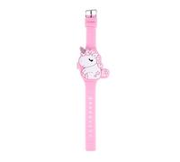 VALICLUD Clamshell Digital Led Watch for Girls Cute Design Band for Boy Girl Learn to Tell Style