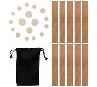VALICLUD Clarinet Wood Material Features Sheep Anti-noise and Casing Neck Joint Cork Sheet with Excellent Compression Replacement Pad for Clarinet Instrument Accessories