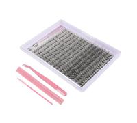 VALICLUD Cluster Lash Extensions Kit False Eyelashes Eyelash Remover Lash Bond Seal for Home Use