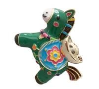VALICLUD Colorful Enamel Cartoon Horse Lapel Pin Brooch Alloy Year of the Horse Animal Jewelry for Women Men Decorative Bag, Scarf, Hat, Sweater Accessory Wealth Symbol and Sparkling Floral
