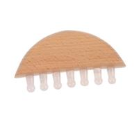 VALICLUD Comb Not Pink Massage Artificial Scalp for Portable Jade Damage and, Handheld Small Wooden Comb, Easy to Carry, Does the Hair Travel and Home Use