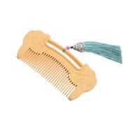 VALICLUD Comb with Ruyi Lock Pattern Fine Tooth Design for Hair and Beard Care Scalp Massage Tool for Women and Men