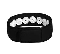 VALICLUD Comfortable Adjustable Head Acupressure Belt for Men and Women Acupuncture Wrap for Head Massage Relieves Stress and Improves Sleep Quality Fits Various