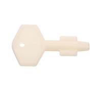 VALICLUD Commercial Plastic Toilet Paper Dispenser Key Replacement Paper Towel Dispenser Lock Key for Wide Compatibility Practical Accessory for Restroom Maintenance