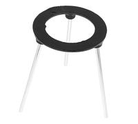 VALICLUD Compact Chemistry Experiment Tripod Stand Alcohol Lamp Burner Support for School Laboratory Use Lightweight Multi-functional Holder for Student and Teacher Supplies
