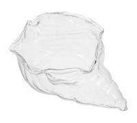 VALICLUD Conch Shaped Glass Drinking Cup 150 Ml with Funny Design and Versatile Usage, Stylish Novelty Drinkware for Cafe and Kitchen, Creative Reusable Cup