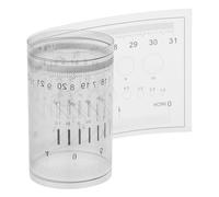 VALICLUD Concrete Crack Width Gauge Ruler Double-sided Laminated 0.15mm Thickness Precision Measurement Tool for Surface Flaw and Spot Detection in Construction Inspection