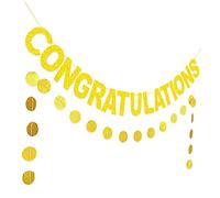 VALICLUD Congrats Graduation Party Banner Set Premium Decorations with Printing for Unique Celebrations for Graduation Decor Supplies and Festival Decor