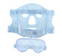 VALICLUD Cooling Eye Mask and Ice Face Mask for Puffiness and Dark Circles Reusable Cold Compress for Facial Ergonomic Design for Sleeping Headaches Therapy