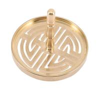 VALICLUD Copper Incense Press Mold Tool DIY Incense Cone Maker with Non-slip Handle for Meditation Yoga Home Office Temple Use