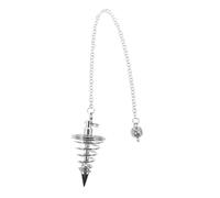 VALICLUD Copper Spiral Conical Pendulum Pendant for Meditation and Gravity Concentration Jewelry with Graceful Fade-resistant Design Gift for Mindfulness Practice