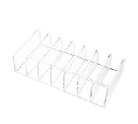 VALICLUD Cosmetic Storage Rack Dividers for Organizing Eye Shadow Palettes Bathroom Vertical Design for Makeup Storage
