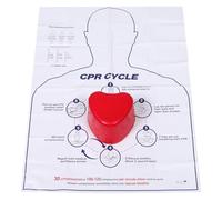 VALICLUD Cpr Compression Training Aid with Visual Feedback Lightweight Portable Cpr Practice Tool for Medical Students Anatomically Accurate Heart Model for Nursing and Emergency Drills