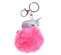 VALICLUD Creative Keychain Hair Watermelon Unique Pendant for Key Organization and Bag Charm for Girls and Fashion Enthusiasts