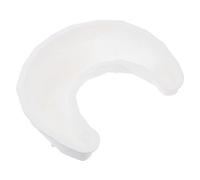VALICLUD Creative Moon Shape Silicone Cake Mold Non Stick Dessert Baking Tool for Easy Demolding and Reusable Use White Large for Birthday Party and Gift
