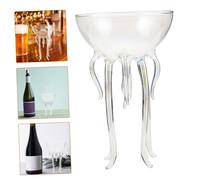 VALICLUD Creative Octopus Martini Cocktail Glass Goblet Lightweight Glass Beverage Cup for Parties Weddings Social Gatherings with Smooth Touch and Chic Craftsmanship