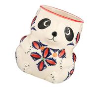 VALICLUD Creative Panda Shape Tiki Cup Ceramic Cocktail Drink Mug for Hawaii Party Bar Supplies Low Water Absorption Container Suitable for Coffee Cocktails Home and Restaurant Use