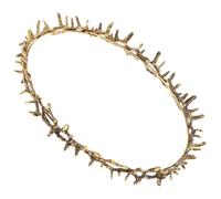 VALICLUD Crown Headband Elven Crown Hair Accessory for Women and Men Goddess for Party Prom King Renaissance Fair Birthday Party Homecoming 7.68 in