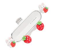 VALICLUD Cute Cartoon Bunny Car Phone Holder Phone Stand Clip Motion Sensing Mobile Support Arm Clamps Silicone Plastic Lightweight Car Accessory for Rough Mountain Roads