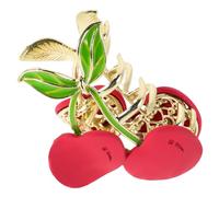 VALICLUD Cute Cherry Hair Clips for Women and Fruit Shaped Claw Clips for Secure Hold for High Ponytail Updos and Stylish Hair Accessories