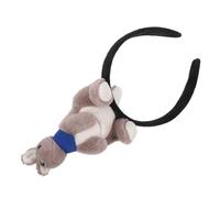 VALICLUD Cute Kangaroo Headband Stuffed Animal Headband Plush Kangaroo Doll Design for Halloween Parties Zoo Animal Themed Photos for Newborns