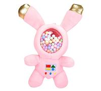 VALICLUD Cute Rabbit Plush Keychain Astronaut Shape Keyring for Boys and Girls Decorative Bag Pendant Toy Rabbit Modeling Key Ring
