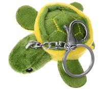 VALICLUD Cute Turtle Keychain Pendant Mini Turtle Keyring for Bags Backpacks Car Keys Adorable Decorative Accessory for Women and Girls Soft Stuffed Animal Keychain