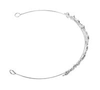 VALICLUD Dazzling Rhinestone Bridal Hair Crystal Crown Headband Comfortable Fit Elegant Wedding Tiara for Bride Party Accessories