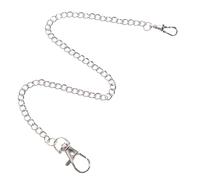 VALICLUD Decorative Pocket Watch Chain for Jeans Vintage Style Metal Wallet Chain Trousers Accessory Lobster Clasp for Men and Women