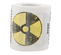 VALICLUD Decorative Printed Toilet Paper Roll Soft Gentle Bathroom Tissue Creative Warning Pattern Napkin for Bulk Buy and Kitchen Bathroom Supplies