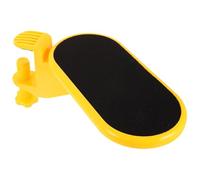 VALICLUD Desk Extender Arm Rest Pp Wrist Support with Noise Reduction Yellow Computer Elbow Rest for People Use Computers Long Time Business Trip Travelling