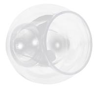 VALICLUD Desktop Fish Tank Plastic Fish Bowl Unbreakable Globe Pet Plastic Unique Style for Desktop Home Decor