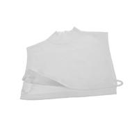 VALICLUD Detachable Fake Sweater Collar Insert for Women White Knitted Turtleneck Dickey Piece Soft Comfortable Yarn Warm Stylish High Neck Accessory for Layering in Autumn and Winter