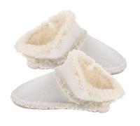 VALICLUD Detachable Winter Fluffy Shoe Inserts for Warm Fleece Liners with Stable Anti-slip Design Fit Soft Cotton Insoles for S Cold Weather Footwear Cozy Lightweight