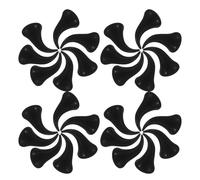 VALICLUD Devil Horns with Comfortable Wear 40pcs Halloween Hair Accessories Plastic Devil Ear Headband for Party Dress and DIY Craft Material