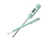 VALICLUD Digital Food Thermometer with Probe LED Display High Accuracy and Rapid Reading Multi Functional Electronic Cooking Thermometer for Milk Water and Food Temperature Measurement