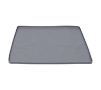VALICLUD Dishwasher Pan Mat Leak-proof Mat 23.6x23.6" with Raised Edge Groove Structure for Kitchen Setup