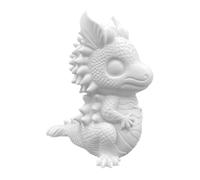 VALICLUD DIY Paintable Chinese Dragon Vinyl Piggy Bank Money Pot Sturdy Coin Saving Jar Desktop Decoration Year Christmas Birthdays