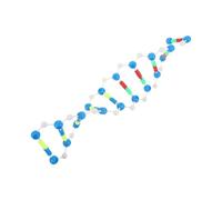 VALICLUD Dna Double Helix Model Kit for Classroom Biology Education - DIY Scientific Genes Learning Tool with Molecular Assembly Components for and Students