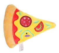 VALICLUD Dog Squeaky Plush Hamburger Pp Cotton Filling Soft Bite-resistant Chew for Puppy and Dog Play Your Exercise