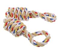 VALICLUD Dog Tug Rope Cotton Rope Interactive Indoor Use Protects Dental Health Fights Boredom Sturdy Chew for Dogs