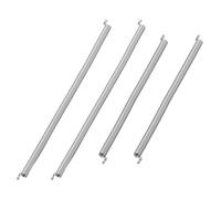 VALICLUD Double Hook Tension Springs 4Pcs Hooked Wire Extension Springs Replacement for Desktop Stapler Repairs Office Maintenance and Craft Projects