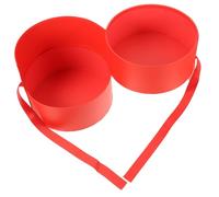 VALICLUD Double Round Flower Box with Rotating Design for Bouquet Packaging Floral Arrangements Box for Valentine's Mother's Day Wedding Birthday Anniversary Celebration