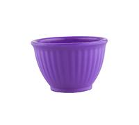 VALICLUD Drop Purple Silicone Facial Mask Mixing Bowl for Home Use Odorless Flexible Beauty Tool for DIY Face Masks Space Saving and Easy to Clean