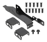 VALICLUD Dual Fan Mount Rack with Simple Installation and Improved Heat Dissipation Pci Slot Bracket Black Iron Material for Computer Video Card for Computer Projects