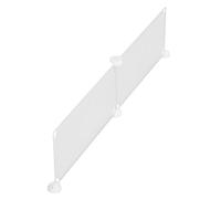 VALICLUD Eco Friendly Thick Plastic Under Furniture Blocker for Pets Multi Functional Gap Baffle Preventing Cats and Dogs From Entering Under Sofa Bed Table Spaces
